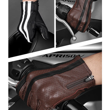 Motorcycle Leather Gloves For All Seasons